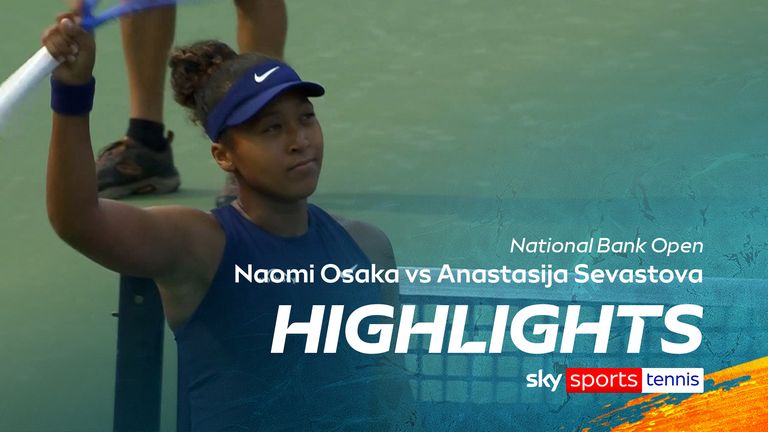 Naomi Osaka vs Anastaija Sevastova