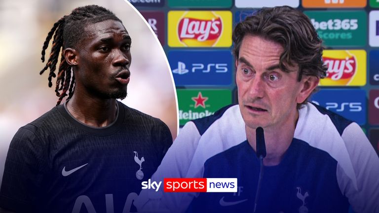 Thomas Frank reveals Bissouma has been left out of Super Cup squad final squad.
