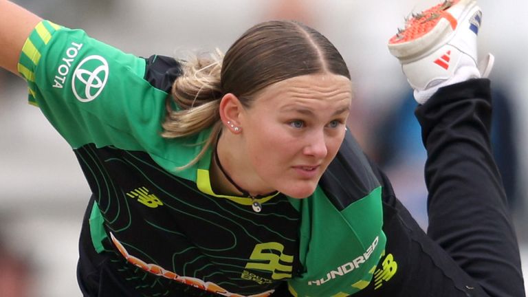 Seventeen-year-old spinner Tilly Corteen-Coleman starred for Southern Brave in their win over Trent Rockets, taking four wickets