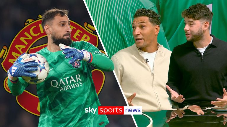 Sky Sports 'Danyal Khan ve eski Premier Lig forvet Jay Bothroyd, Manchester United'ın PSG'nin Gianluigi Donnarumma'ya olan ilgisini ve İtalyan kalecinin kırmızı şeytanları nasıl güçlendirebileceğini tartışıyor. 