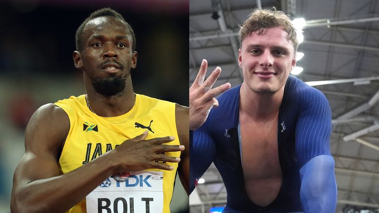 Usain Bolt and Matt Richardson