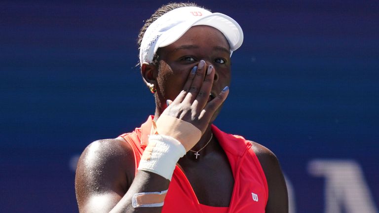 Victoria Mboko lost in straight sets to Barbora Krejcikova