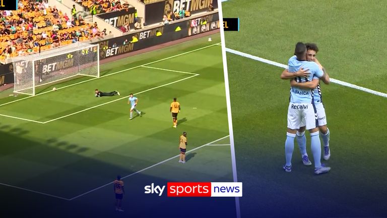 The Wolves lose the last pre-season match against Celta Vigo