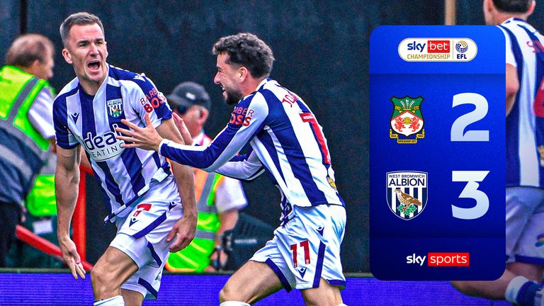 Wrexham vs West Brom hlts