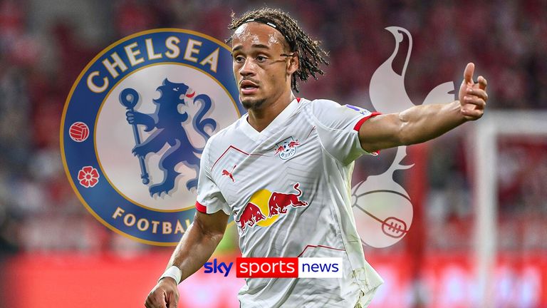 RB Leipzig’s Xavi Simons 