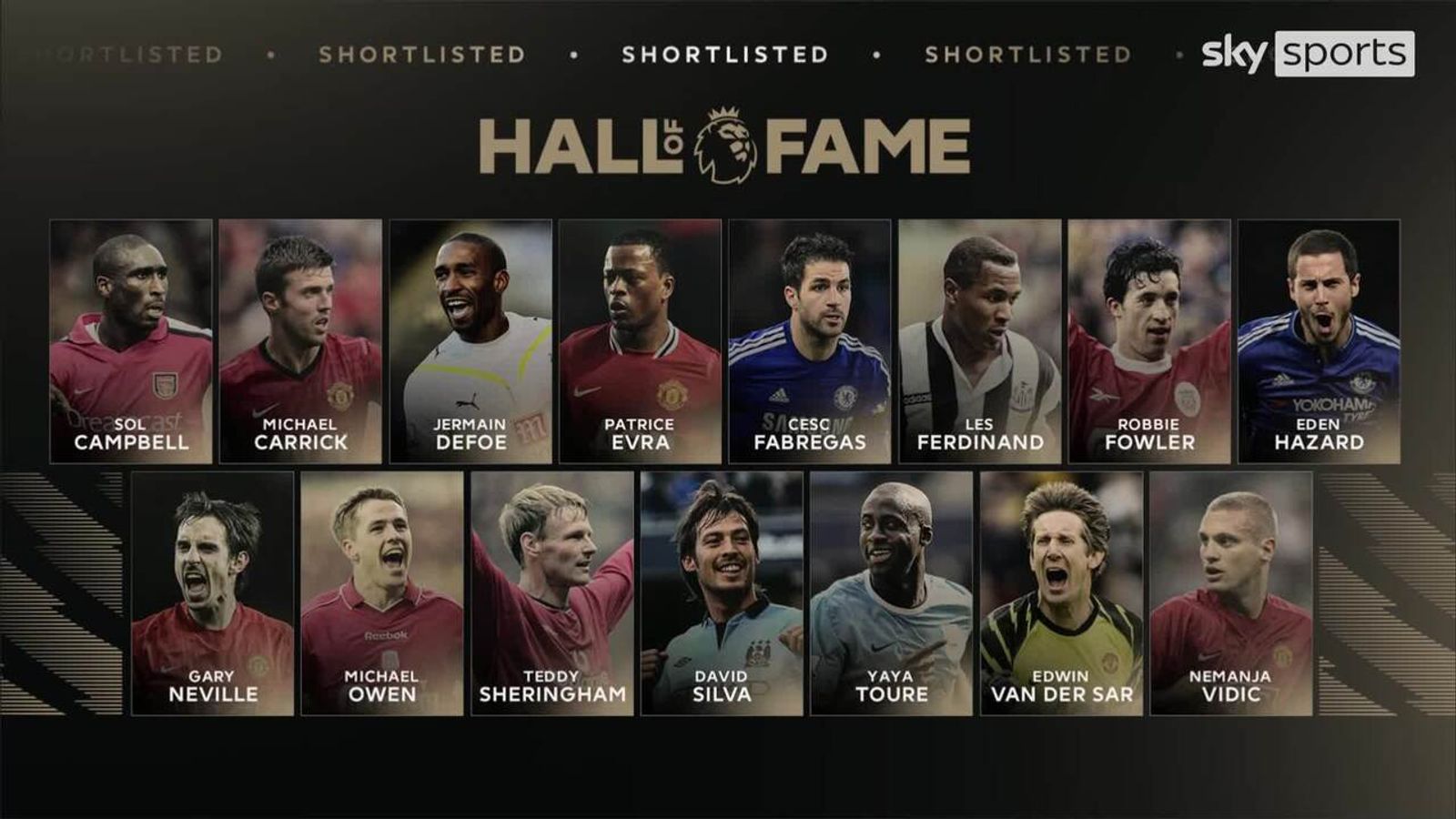Tim Sherwood backs two former players to join Premier League Hall of Fame in 2025 induction