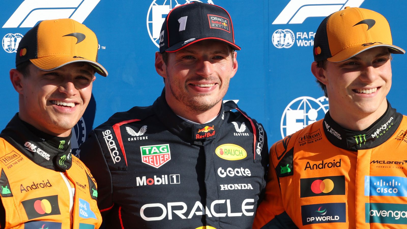 Italian GP: Verstappen cedes lead to Norris after early controversy LIVE!