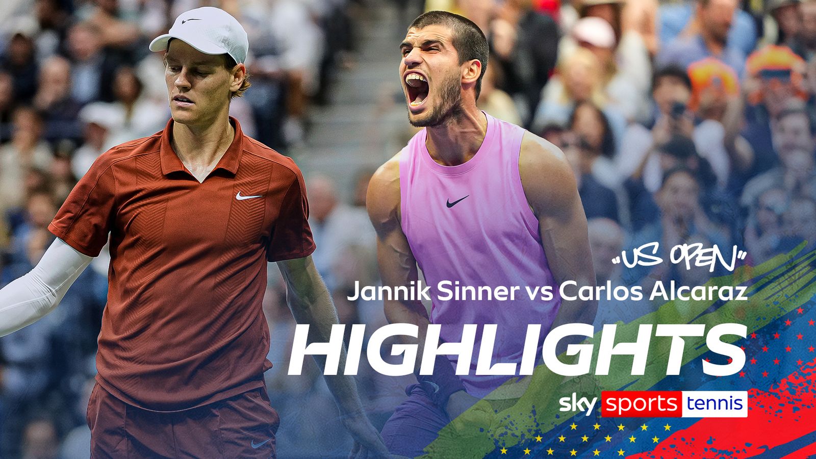 Jannik Sinner Vs Carlos Alcaraz US Open Final Highlights Tennis Jannik Sinner Vs Carlos Alcaraz US Open Final Highlights Tennis