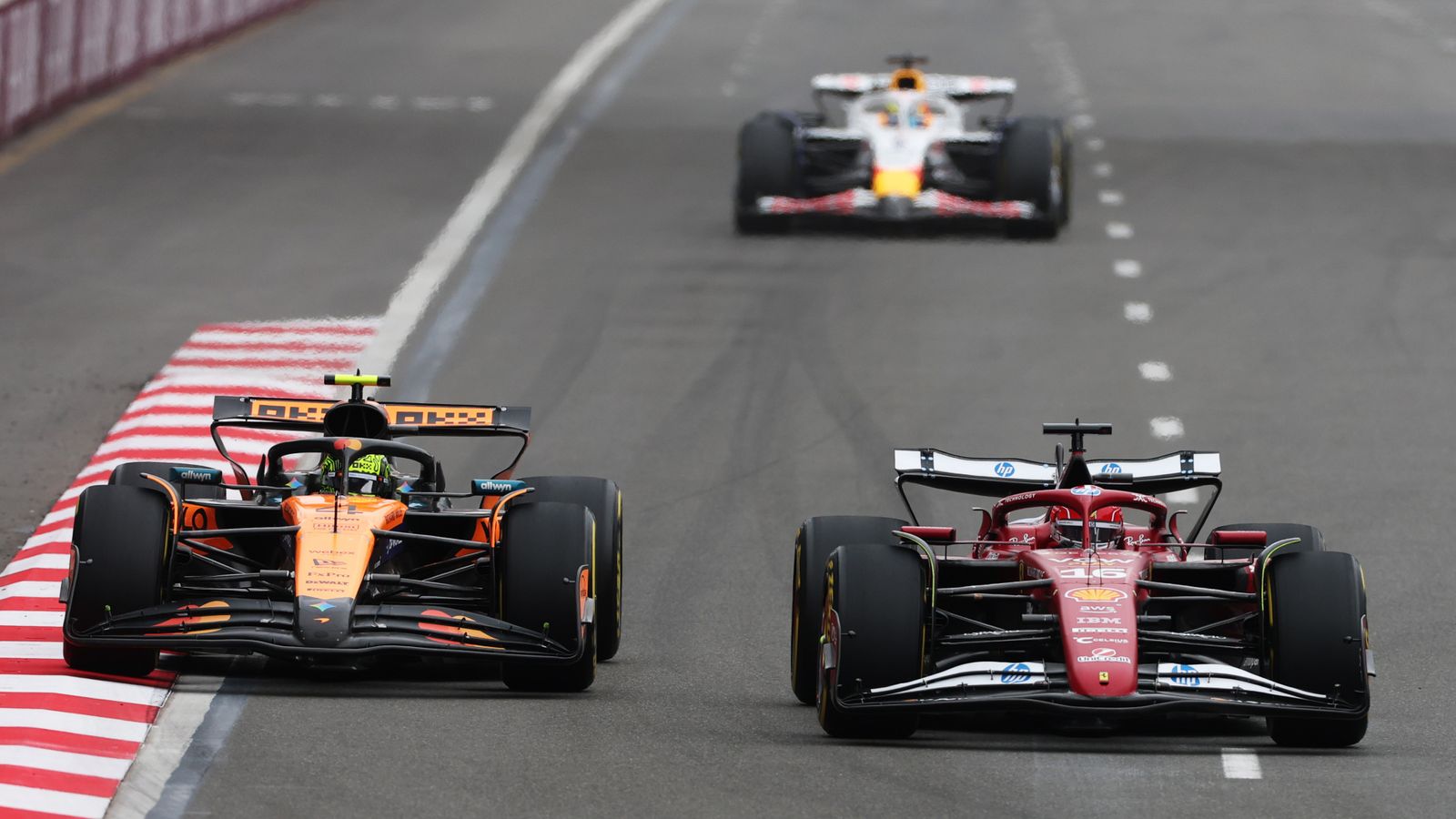 Azerbaijan GP: Slow pit stop costs Norris after Piastri crashes out LIVE!