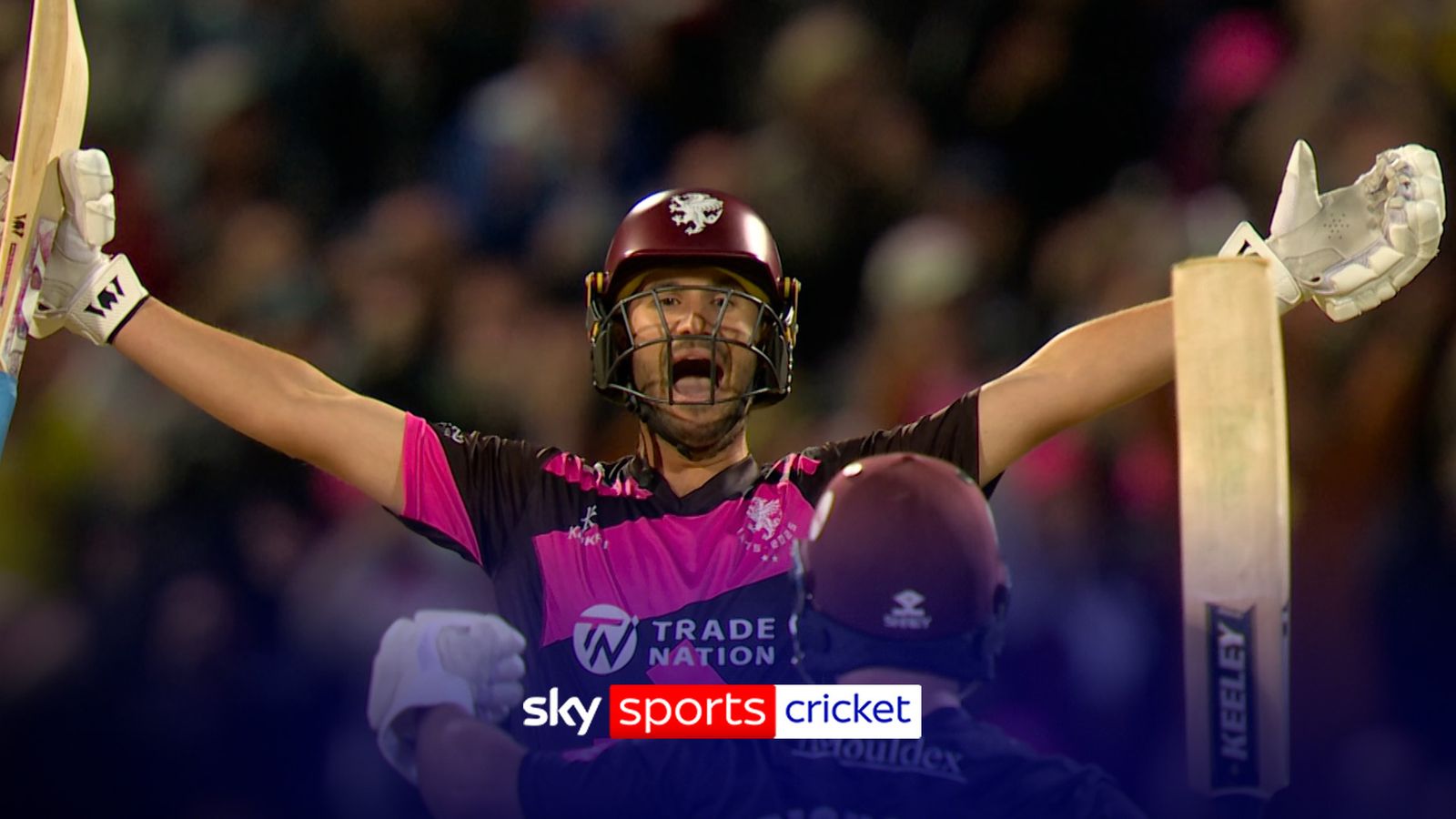 T20 Finals Day: Lewis Gregory hits monster six to win 2025 Vitality Blast!