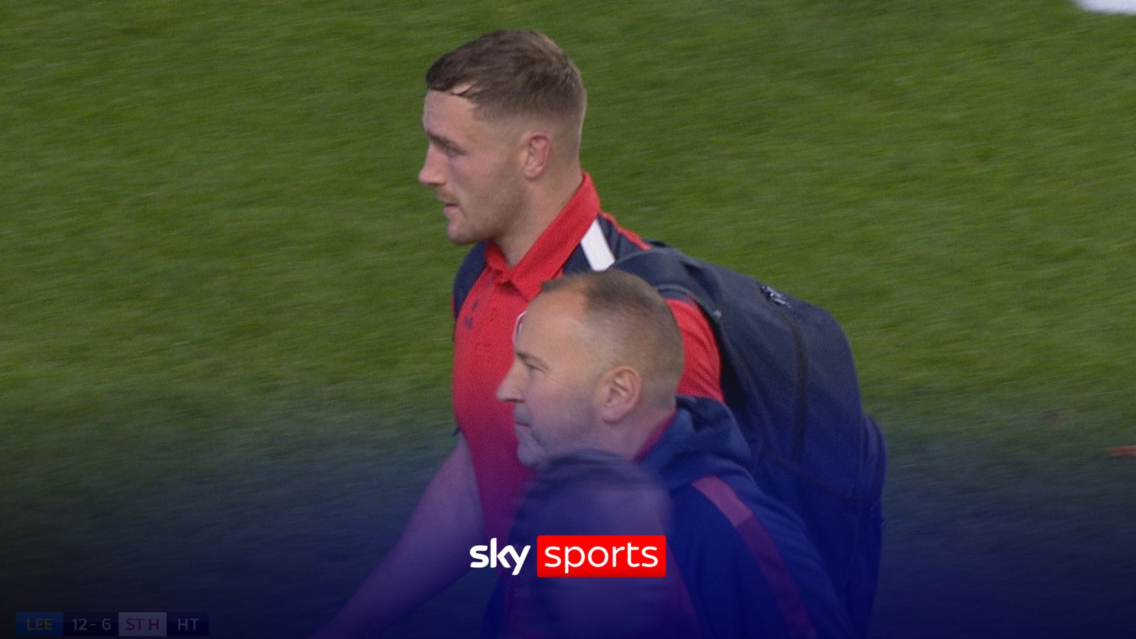 St Helens: Matty Lees exits at half-time of play-off to be with wife