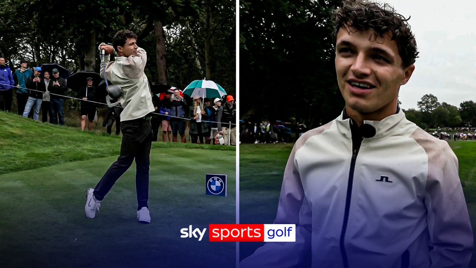 Norris Finds Golf at Wentworth More Nerve-Wracking Than F1 Racing