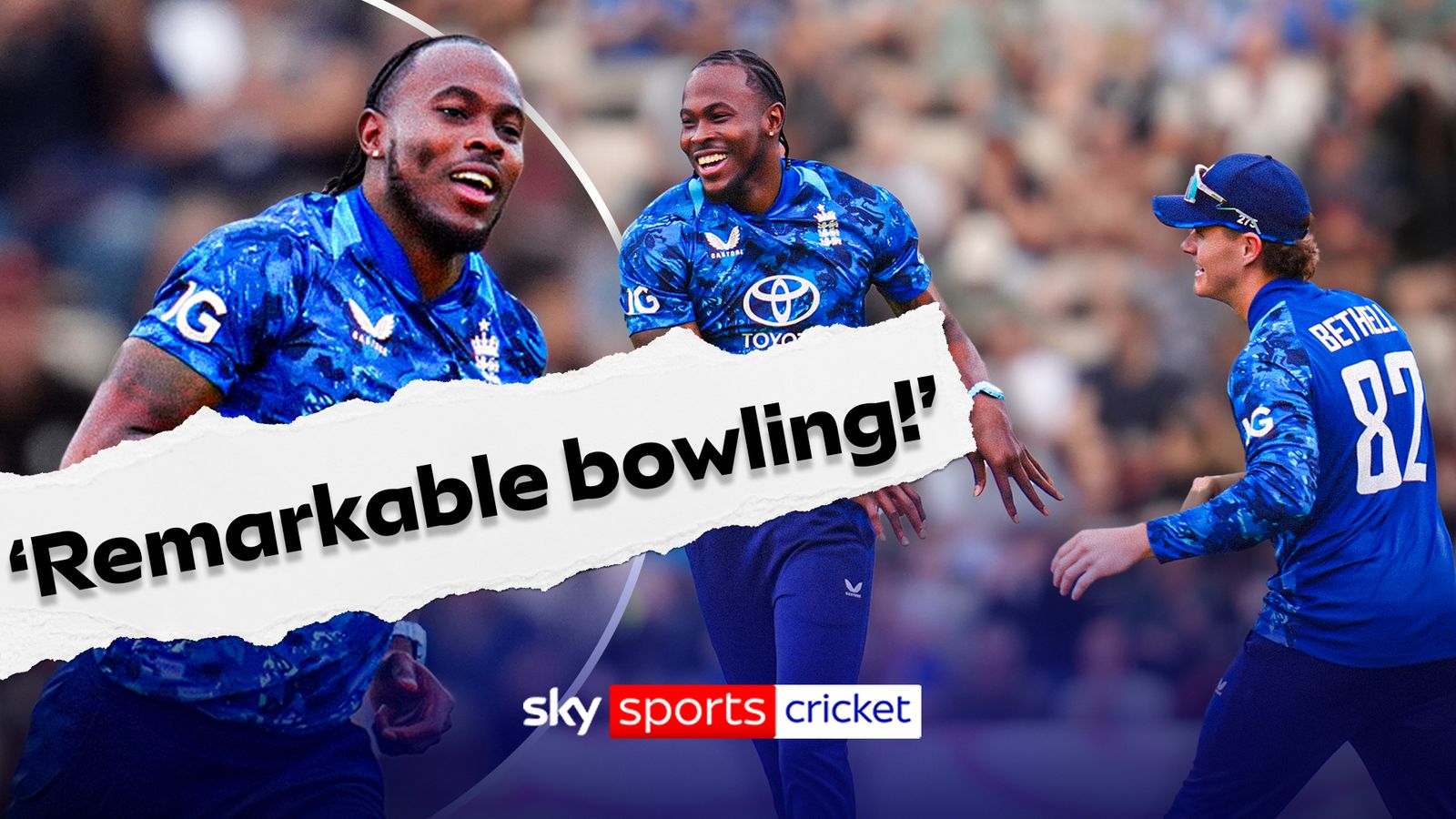 England vs South Africa: Jofra Archer takes four wickets in powerplay at Utilita Bowl
