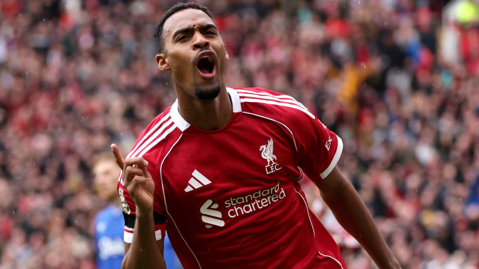 Liverpool 2-1 Everton: Arne Slot's side stay perfect in Premier League after Merseyside derby victory