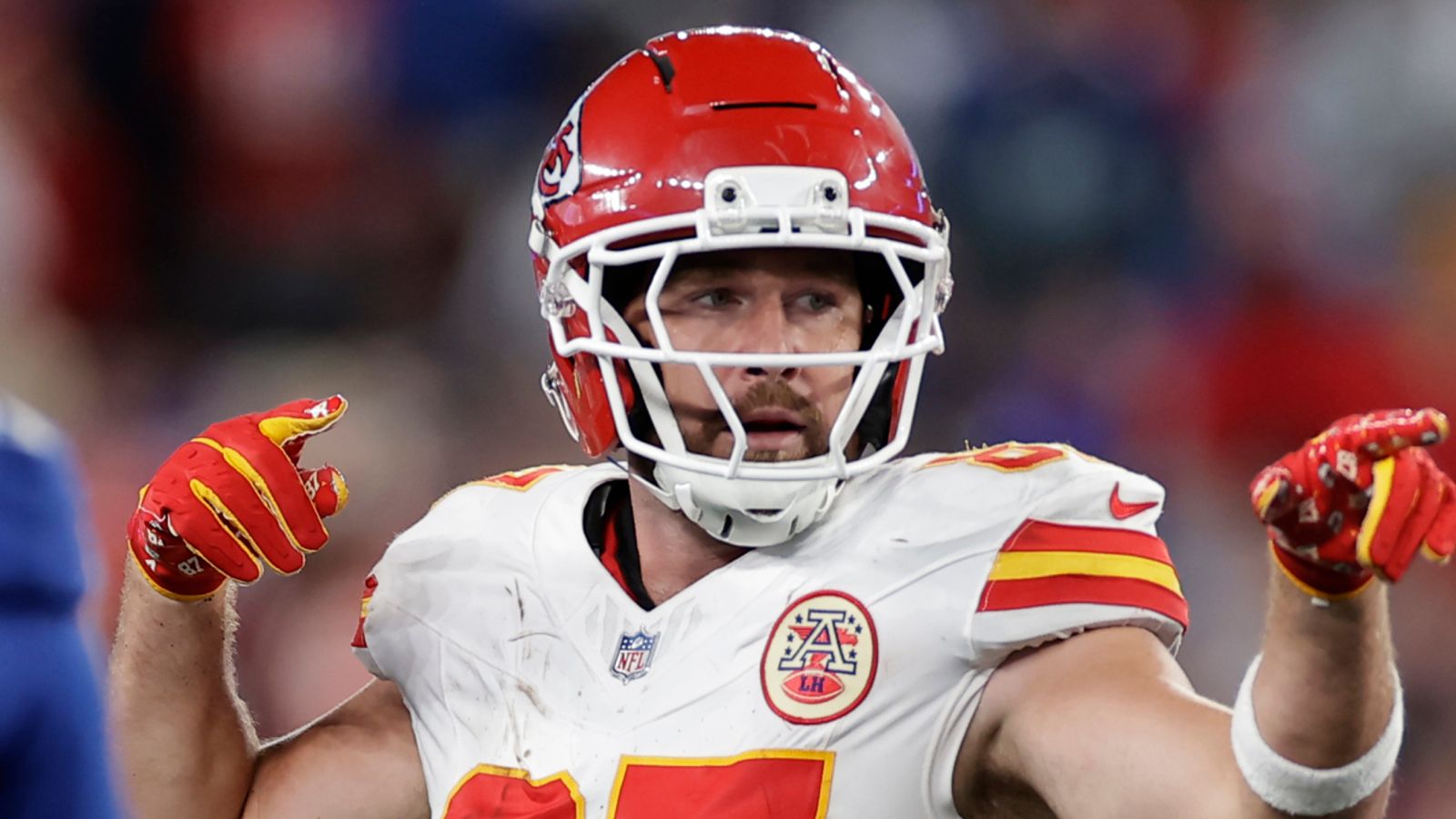 Travis Kelce defended by Andy Reid after heated exchange with Kansas City  Chiefs head coach | NFL News | Sky Sports