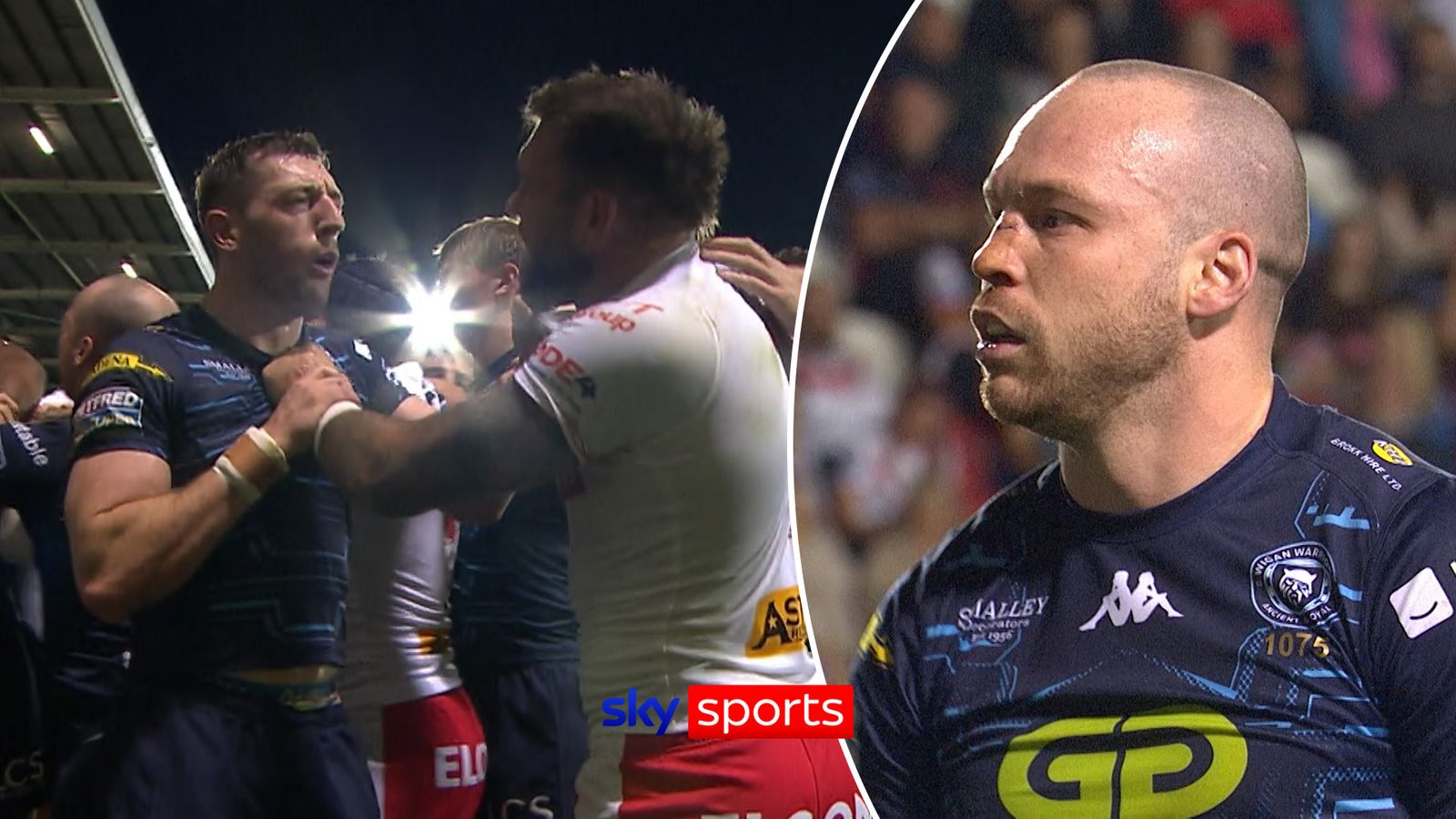 Tarleton Rufc Vs Wigan Rufc Super League: Tempers flare as Wigan strike twice in five minutes to ...