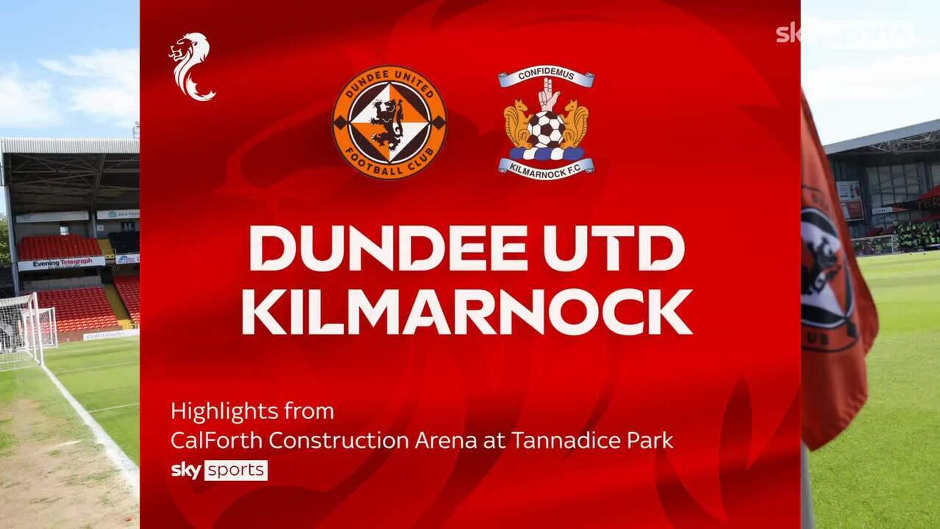 Dundee United 0-2 Kilmarnock