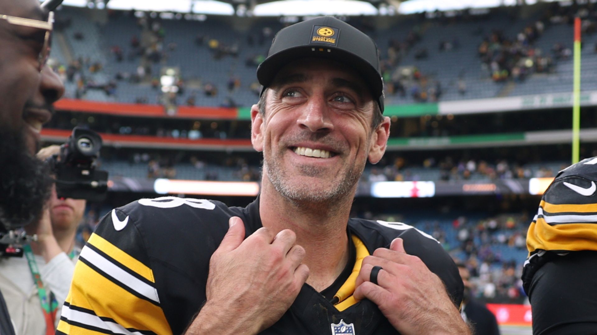 Rodgers: Celebratory Guinness in Dublin? Just joking!