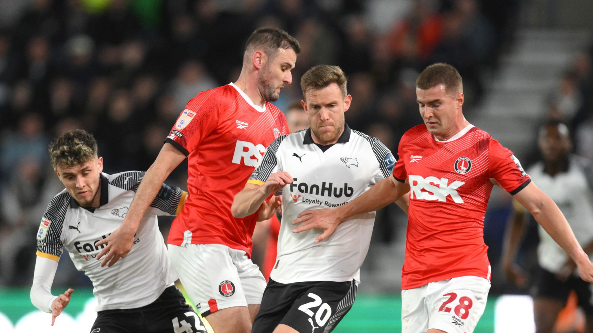 Derby strike back to take point off Charlton - free highlights and report