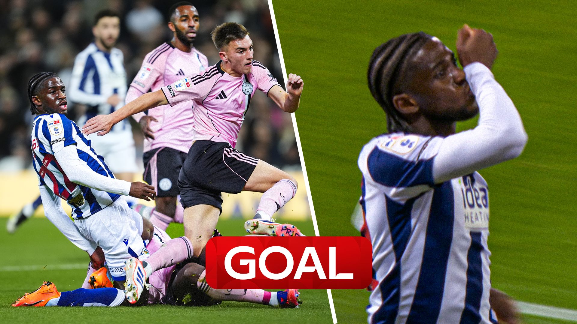 'How about THAT!' | Villa loanee Iling-Junior scores superb solo opener for West Brom