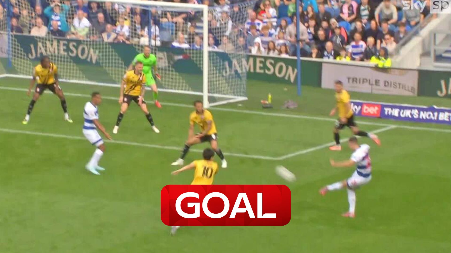'Brilliant finish!' | Vale strike gives QPR lead over Stoke!