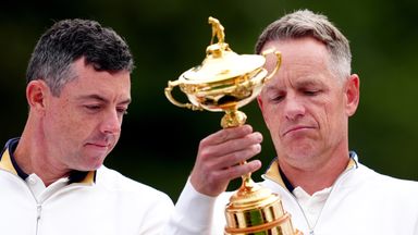 Luke Donald is looking to lead Team Europe to back-to-back victories in the Ryder Cup 