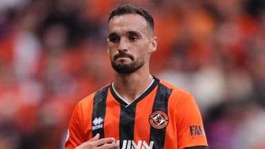 Dundee United's Vicko Sevelj. 