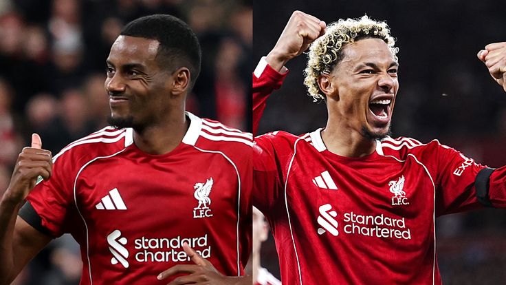 Alexander Isak and Hugo Ekitike - credit Getty/PA