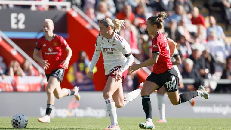 Arsenal struggled to breakdown a resolute Manchester United defence