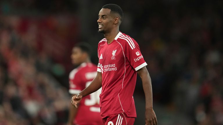 Liverpool's Alexander Isak