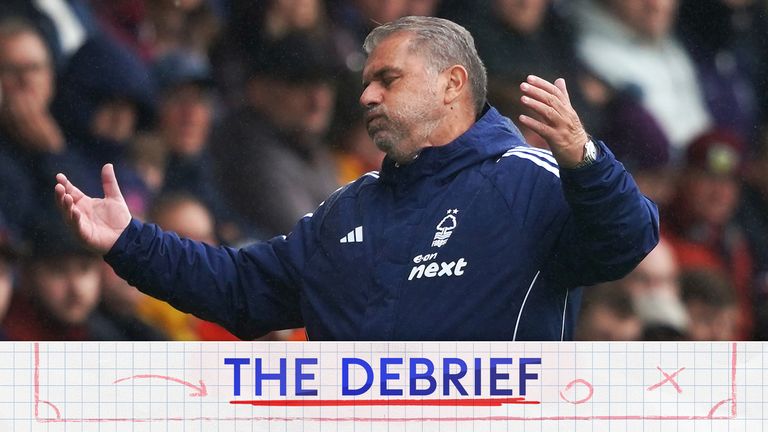 Nottingham Forest head coach Ange Postecoglou