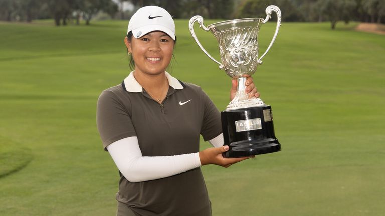 Anna Huang stormed to her maiden Ladies European Tour (LET) title at the 2025 La Sella Open