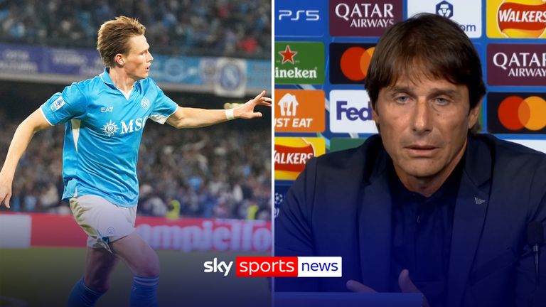 Antonio Conte explains why Scott McTominay has been successful at Napoli