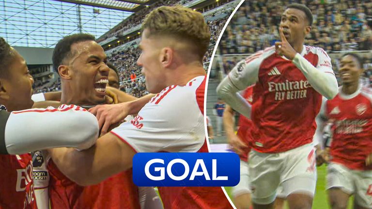 
Newcastle vs Arsenal: Gabriel heads in 90+6 minute winner for Gunners!