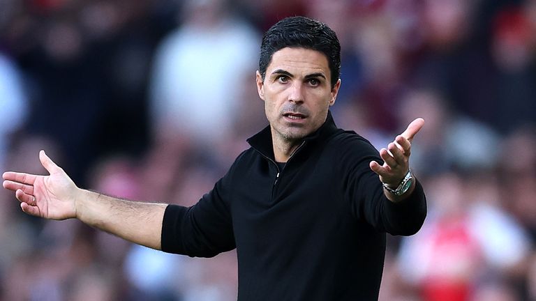 Mikel Arteta has hit back at critics