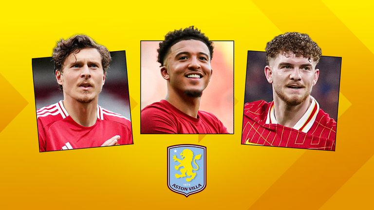 Aston Villa completed three signings on Deadline Day