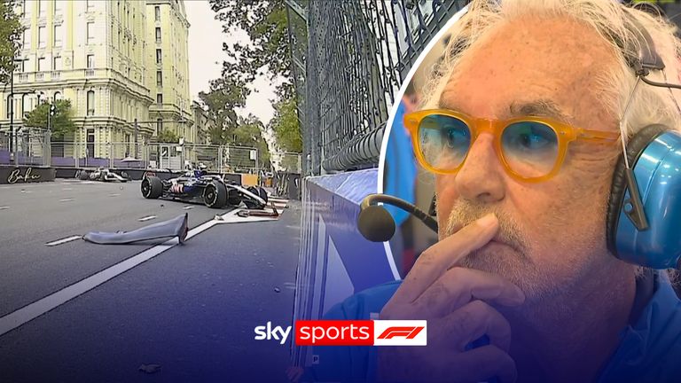 Q1 of the Azerbaijan Grand Prix ends in disaster for Alpine, with Pierre Gasly aborting his lap after running off into the escape road, and Franco Colapinto crashing into the barriers. 