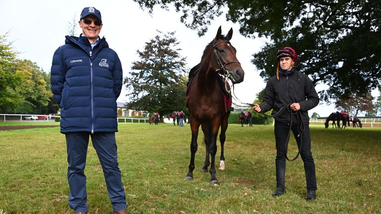Aidan O'Brien (left) will turn to Christophe Soumillon as Irish Champions weekend approaches (Healy Racing)