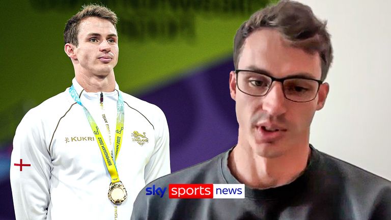 Ben Proud at Commonwealth Games