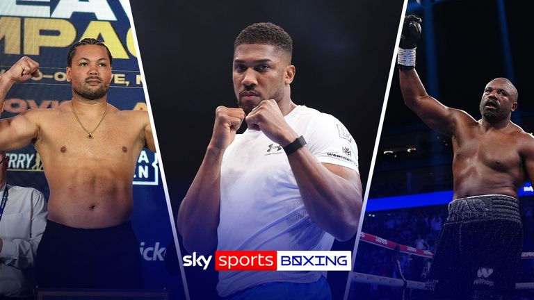 Andy Scott and Gary Logan debate who Anthony Joshua should fight next, with Derek Chisora and Joe Joyce mentioned as possible opponents.
