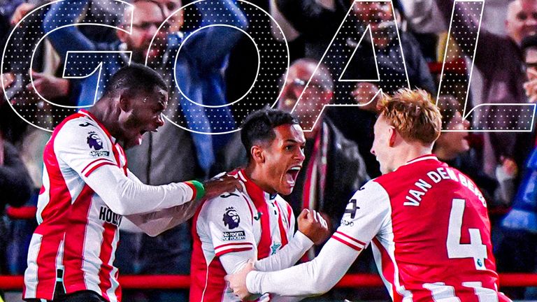 Brentford score late on against Chelsea
