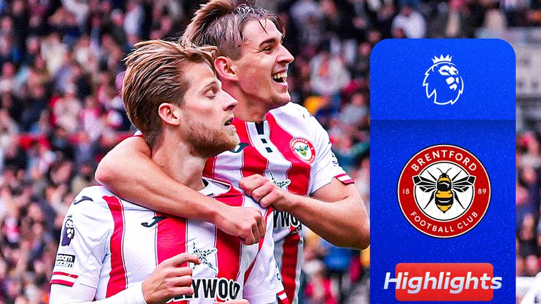 Brentford vs Man Utd Vertical highlights