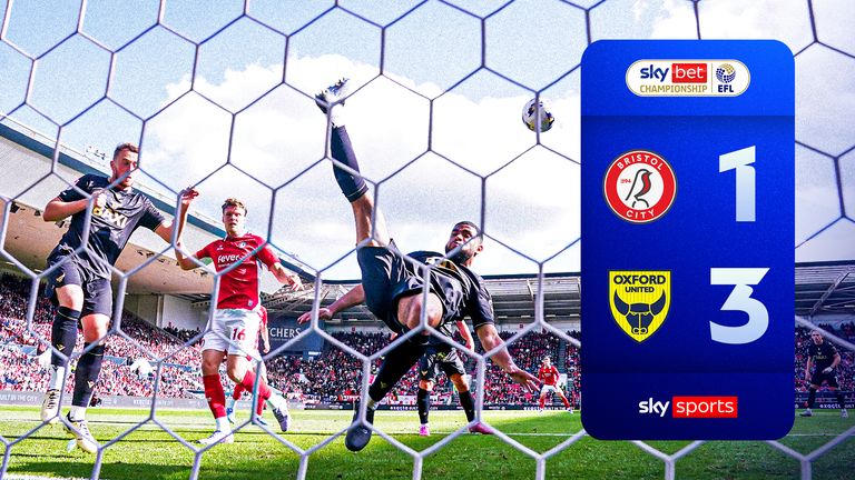 Bristol City 1-3 Oxford