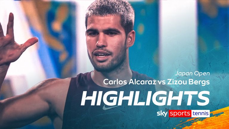 Alcaraz eases through ito last eight in Tokyo 