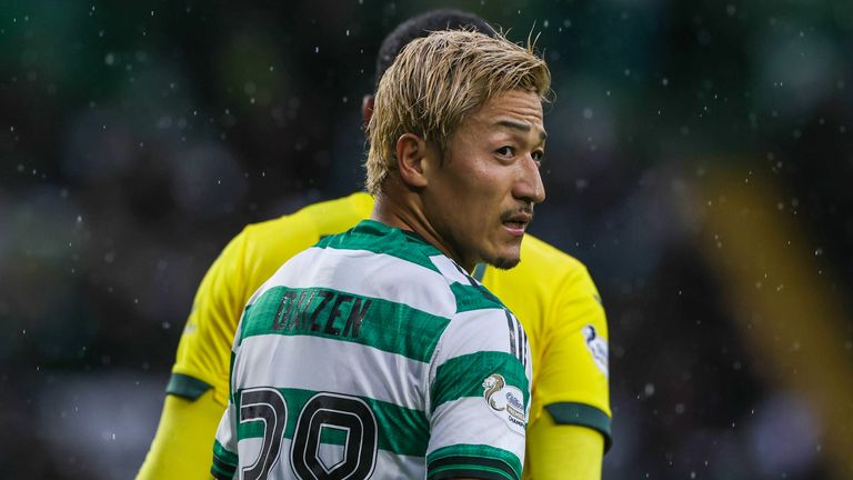 Daizen Maeda started for Celtic despite being hooked against Red Star Belgrade