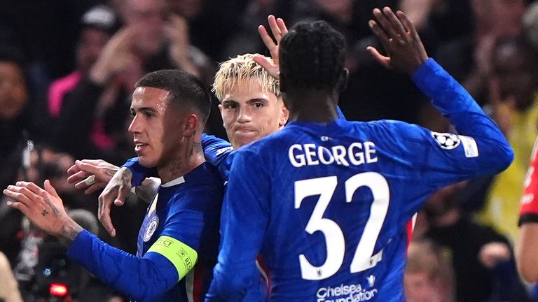 Alejandro Garnacho played a key role in Chelsea's winner against Benfica