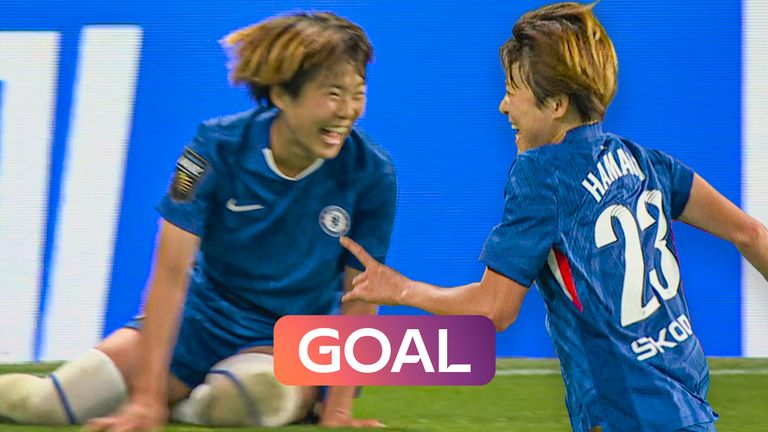 Maika Hamano scores Chelsea&#39;s second in WSL opener