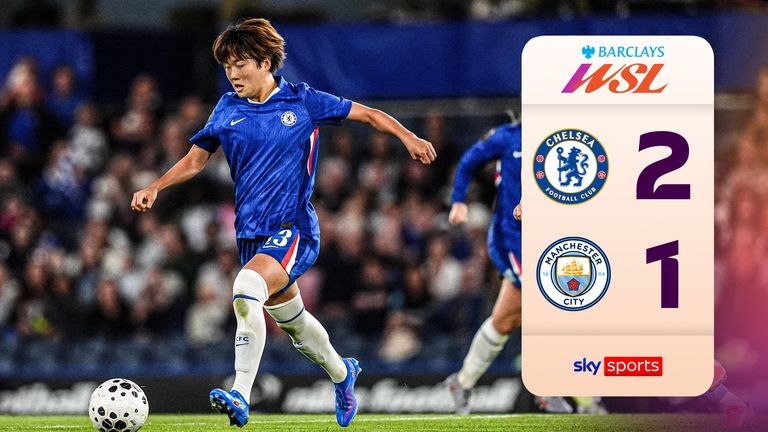 Chelsea 2-1 Man City womens hls