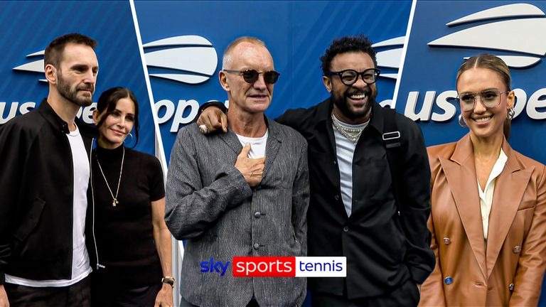 Courteney Cox, Sting, Shaggy, Jessica Alba