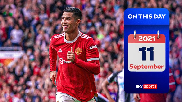 On this Day 2021! Ronaldo's Return to Old Trafford for second debut